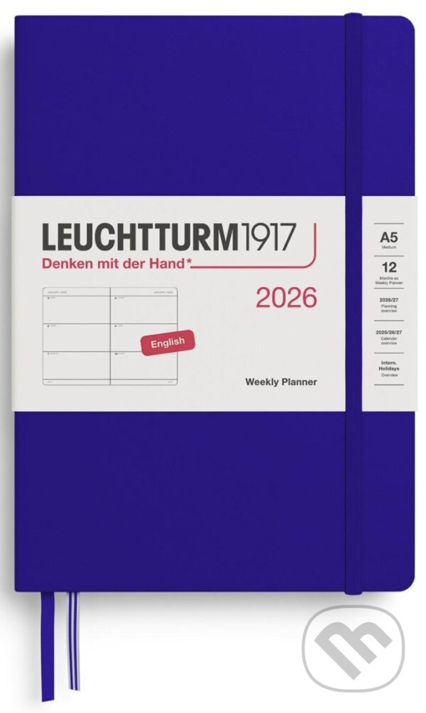 Weekly Planner 2026 Medium (A5) Ink (Leuchtturm1917). Leuchtturm1917, 2025 Weekly Planner 2026 Medium (A5) Ink (Leuchtturm1917). Leuchtturm1917, 2025