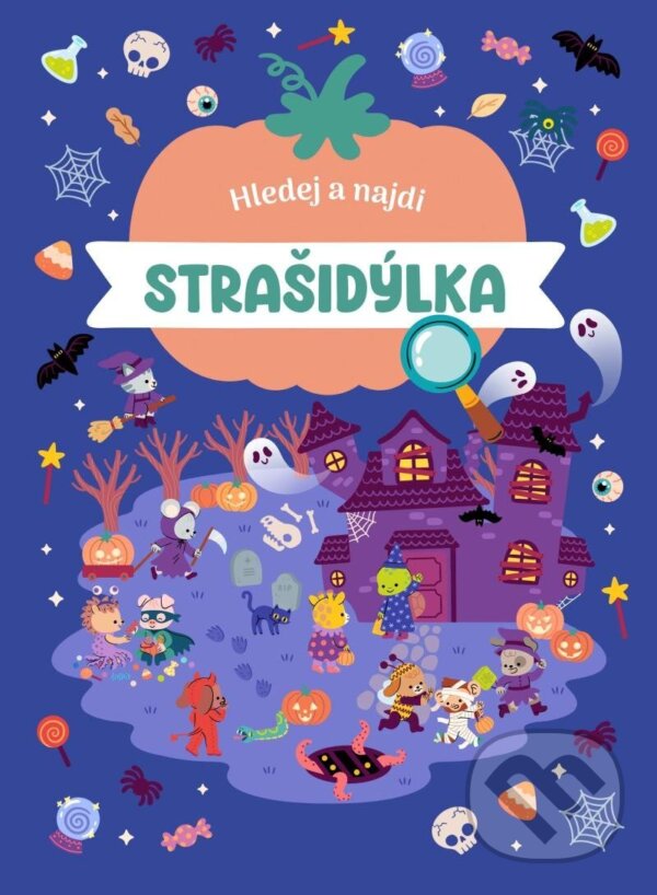 Kniha: Hledej a najdi Strašidýlka (Autorský kolektív). Drobek, 2025 Kniha: Hledej a najdi Strašidýlka (Autorský kolektív). Drobek, 2025
