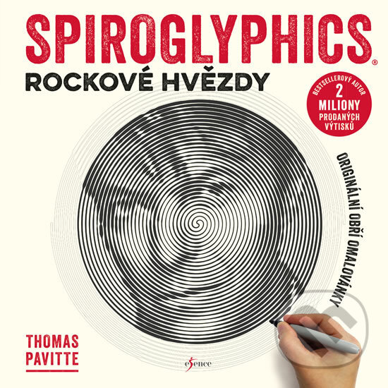 Kniha: Spiroglyphics: Rockové hvězdy (Thomas Pavitte). Esence, 2018 Kniha: Spiroglyphics: Rockové hvězdy (Thomas Pavitte). Esence, 2018