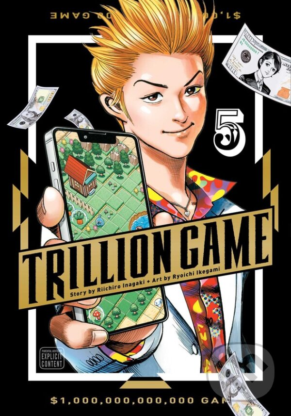 Kniha: Trillion Game 5 (Riichiro Inagaki). Viz Media, 2025 Kniha: Trillion Game 5 (Riichiro Inagaki). Viz Media, 2025