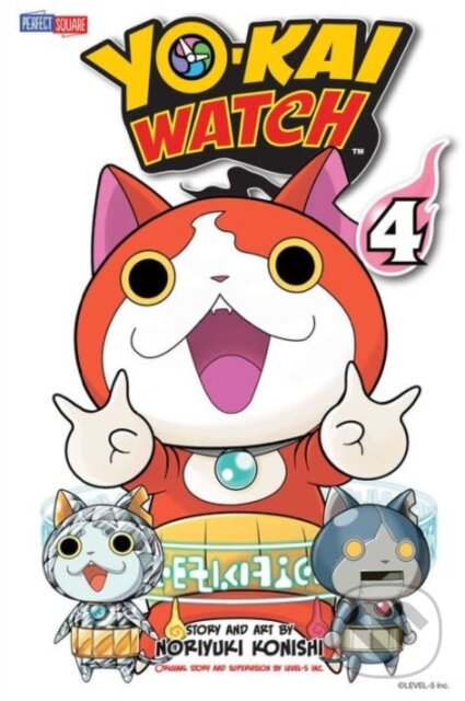 Kniha: YO-KAI WATCH, Vol. 4 (Noriyuki Konishi). Viz Media, 2016 Kniha: YO-KAI WATCH, Vol. 4 (Noriyuki Konishi). Viz Media, 2016