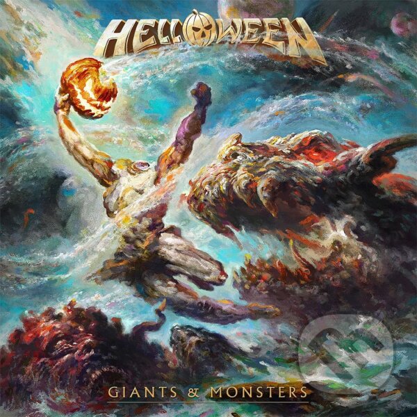 Hudební CD: Helloween: Giants & Monsters (Light Blue) LP (Mystic). Mystic, 2025 Hudební CD: Helloween: Giants & Monsters (Light Blue) LP (Mystic). Mystic, 2025