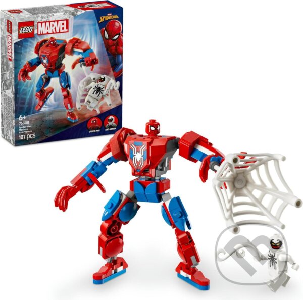 Společenská hra: LEGO® Marvel 76308 Spider-Man v robotickom obleku vs. Anti-Venom (LEGO). LEGO, 2025 Společenská hra: LEGO® Marvel 76308 Spider-Man v robotickom obleku vs. Anti-Venom (LEGO). LEGO, 2025