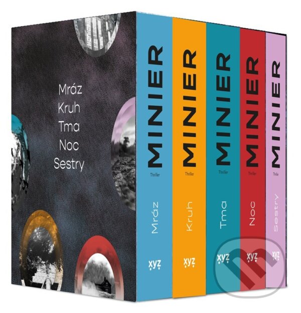 Kniha: 5 x Bernard Minier: Mráz, Kruh, Tma, Noc, Sestry (BOX) (Bernard Minier). XYZ, 2025 Kniha: 5 x Bernard Minier: Mráz, Kruh, Tma, Noc, Sestry (BOX) (Bernard Minier). XYZ, 2025