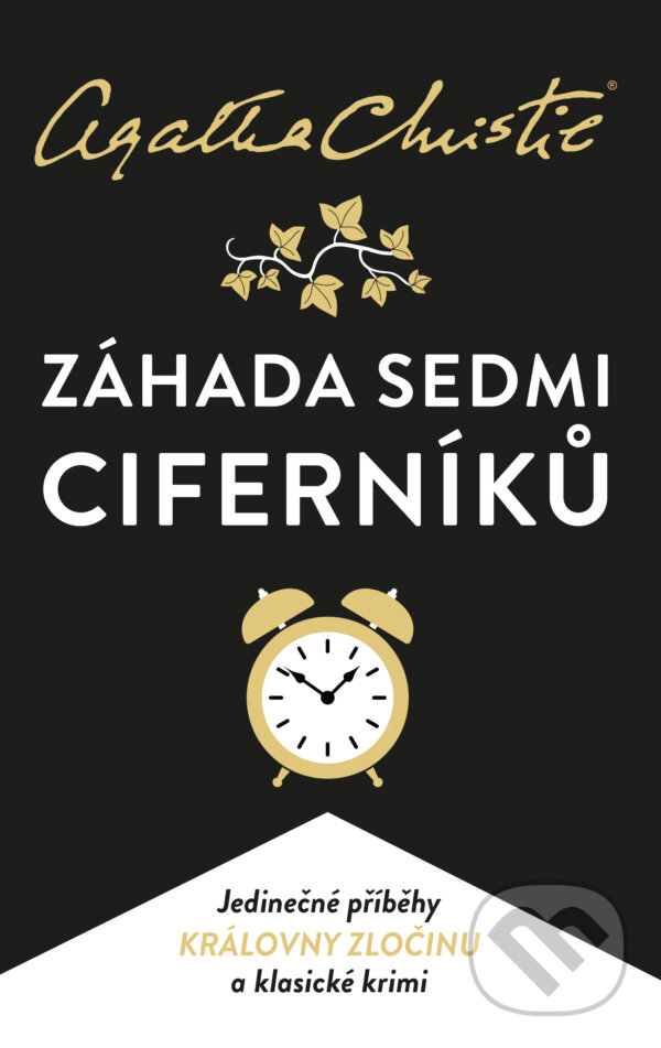 E-kniha: Záhada Sedmi Ciferníků (Agatha Christie). Kalibr, 2025 E-kniha: Záhada Sedmi Ciferníků (Agatha Christie). Kalibr, 2025