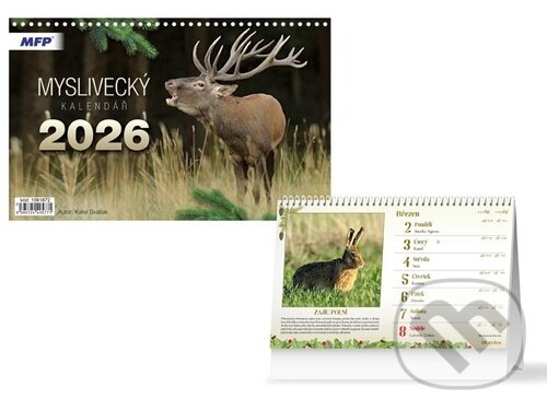 Stolní Myslivecký kalendář 2026 (MFP). MFP, 2025 Stolní Myslivecký kalendář 2026 (MFP). MFP, 2025