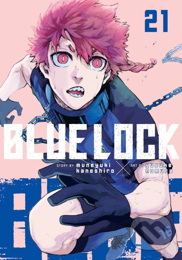 Kniha: Blue Lock 21 (Muneyuki Kaneshiro). Kodansha Comics, 2025 Kniha: Blue Lock 21 (Muneyuki Kaneshiro). Kodansha Comics, 2025
