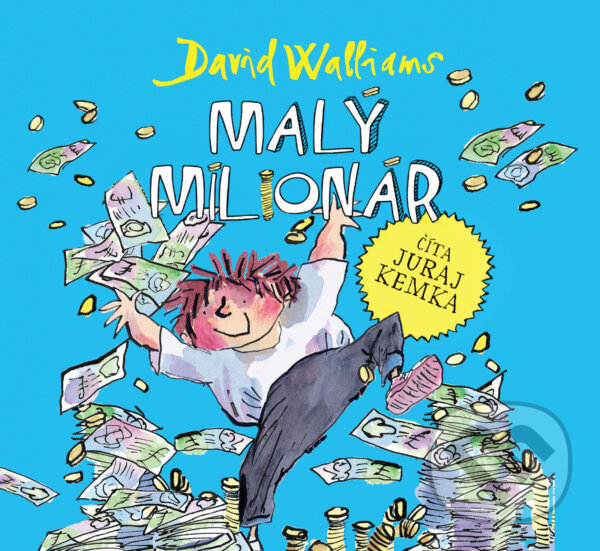 Audiokniha: Malý milionár (David Walliams). Slovart, 2025 Audiokniha: Malý milionár (David Walliams). Slovart, 2025