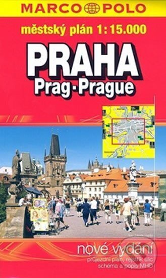 Kniha: Praha - městský plán 1:15T (Marco Polo). Marco Polo Kniha: Praha - městský plán 1:15T (Marco Polo). Marco Polo