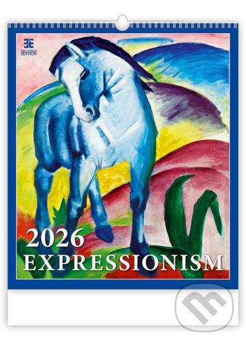 Expressionism 2026 - nástěnný kalendář (Helma). Helma, 2025 Expressionism 2026 - nástěnný kalendář (Helma). Helma, 2025