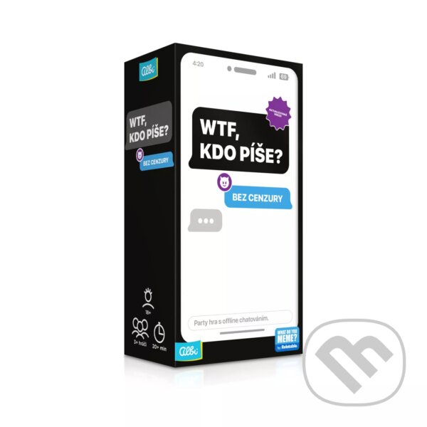 Společenská hra: WTF, kdo píše? (Albi). Albi, 2025 Společenská hra: WTF, kdo píše? (Albi). Albi, 2025