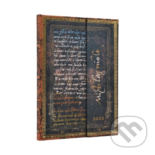 Paperblanks - týždenný diár Michelangelo, Handwriting 2026 (Paperblanks). Paperblanks, 2025 Paperblanks - týždenný diár Michelangelo, Handwriting 2026 (Paperblanks). Paperblanks, 2025
