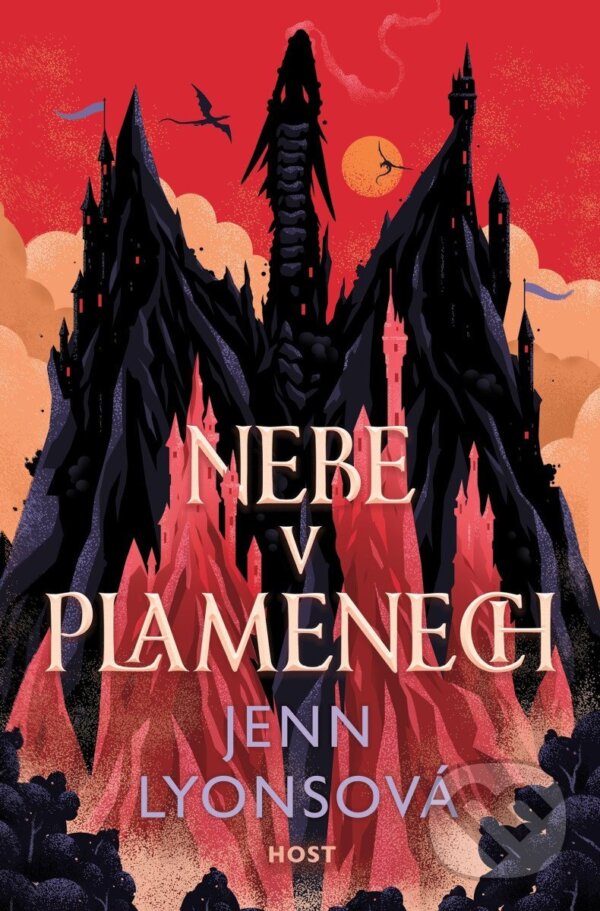 Kniha: Nebe v plamenech (Jenn Lyons). Host, 2025 Kniha: Nebe v plamenech (Jenn Lyons). Host, 2025