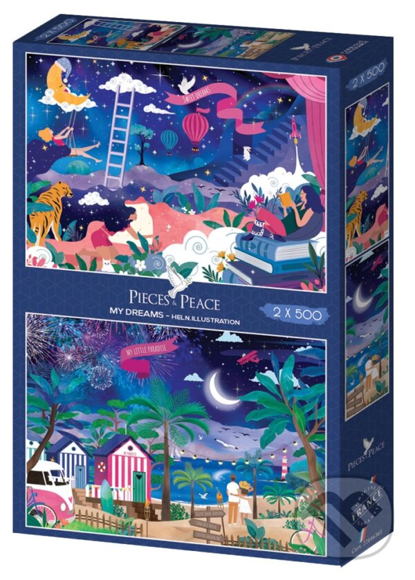 Puzzle: Moje sny (Pieces & Peace). Pieces & Peace Puzzle: Moje sny (Pieces & Peace). Pieces & Peace