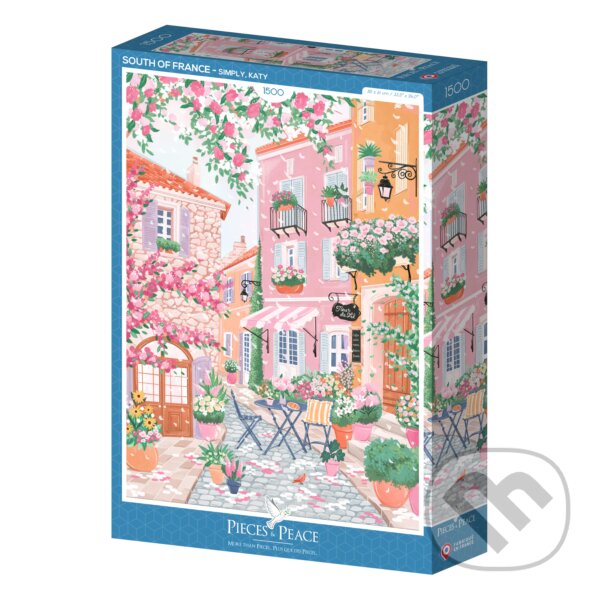 Puzzle: Južne od Francúzska (Katy Simply). Pieces & Peace Puzzle: Južne od Francúzska (Katy Simply). Pieces & Peace