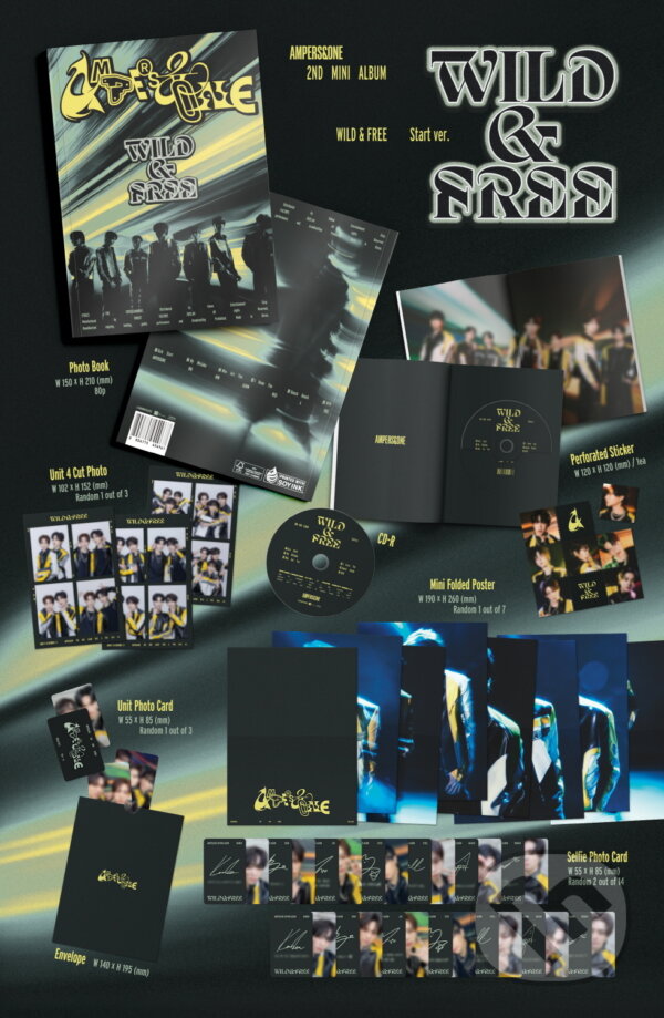 Hudební CD: Ampers&One: Wild & Free (Start edition) (Bertus). Bertus, 2025 Hudební CD: Ampers&One: Wild & Free (Start edition) (Bertus). Bertus, 2025