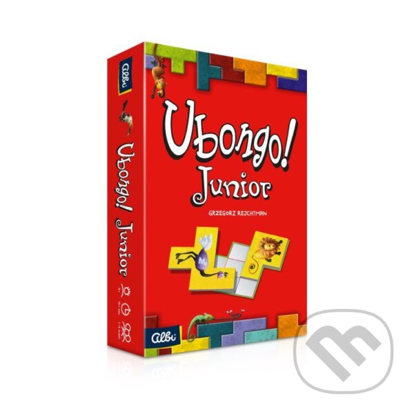 Spoločenská hra: Ubongo Junior mini (Grzegorz Rejchtman). Albi, 2025 Spoločenská hra: Ubongo Junior mini (Grzegorz Rejchtman). Albi, 2025