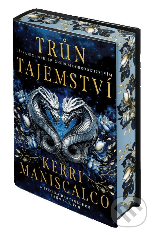 Kniha: Trůn tajemství (Kerri Maniscalco). King Cool, 2025 Kniha: Trůn tajemství (Kerri Maniscalco). King Cool, 2025