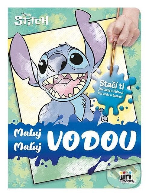 Kniha: Maluj / Maľuj vodou Lilo & Stitch (Jiří Models). Jiří Models, 2025 Kniha: Maluj / Maľuj vodou Lilo & Stitch (Jiří Models). Jiří Models, 2025