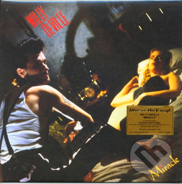 Hudební CD: Willy DeVille: Miracle LP (Bertus). Bertus, 2022 Hudební CD: Willy DeVille: Miracle LP (Bertus). Bertus, 2022