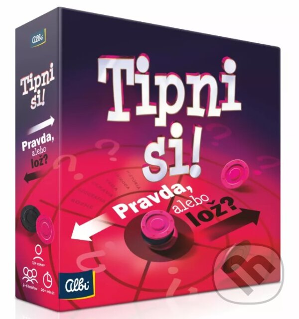 Společenská hra: Tipni si pravda alebo lož (Albi). Albi, 2025 Společenská hra: Tipni si pravda alebo lož (Albi). Albi, 2025