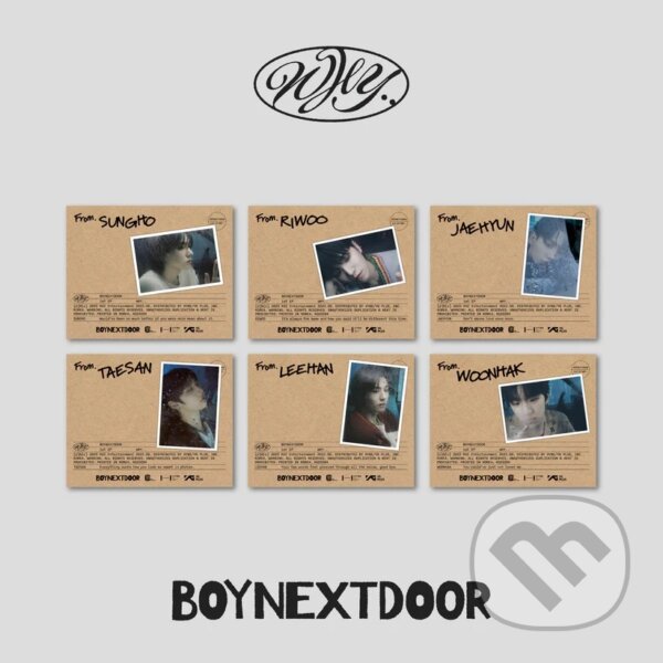 Hudební CD: Boynextdoor: Why / Letter Version (Bertus). Bertus, 2023 Hudební CD: Boynextdoor: Why / Letter Version (Bertus). Bertus, 2023