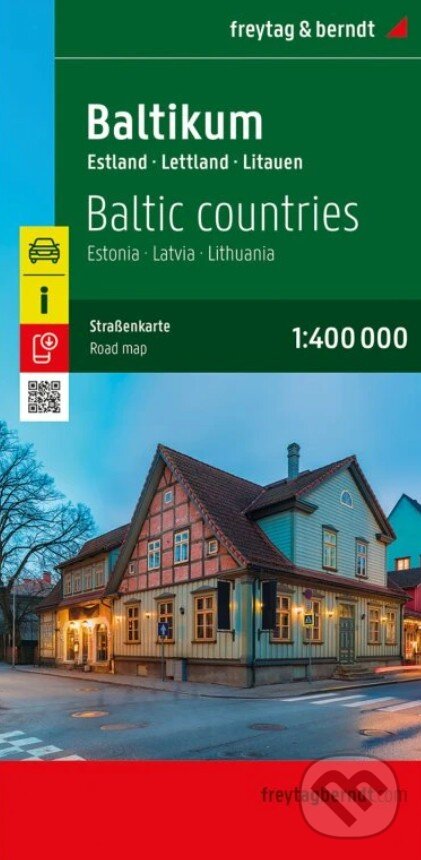 Baltské štáty 1: 400 000 (freytag&berndt). freytag&berndt, 2025 Baltské štáty 1: 400 000 (freytag&berndt). freytag&berndt, 2025
