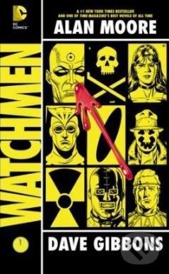 Kniha: Watchmen (Alan Moore a Dave Gibbons). DC Comics, 2014 Kniha: Watchmen (Alan Moore a Dave Gibbons). DC Comics, 2014