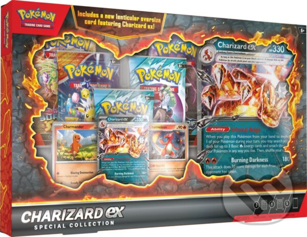 Společenská hra: Pokémon TCG: Charizard ex Special Collection (ADC BF). ADC BF, 2025 Společenská hra: Pokémon TCG: Charizard ex Special Collection (ADC BF). ADC BF, 2025