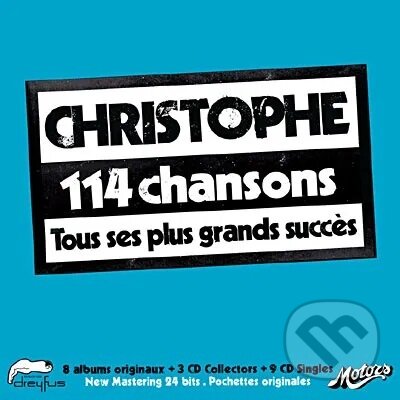 Hudební CD: Christophe: Christophe - L´Integrale (Universal Music). Universal Music, 2008 Hudební CD: Christophe: Christophe - L´Integrale (Universal Music). Universal Music, 2008