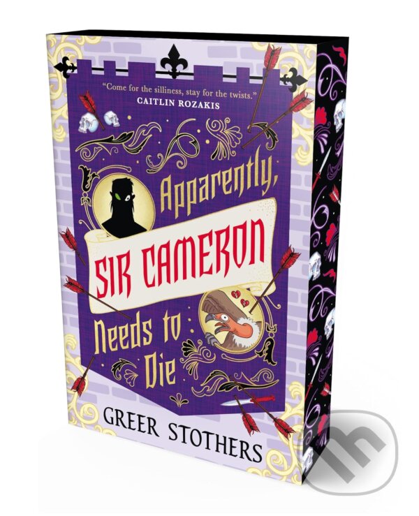 Kniha: Apparently, Sir Cameron Needs to Die (Greer Stothers). Titan Books, 2026 Kniha: Apparently, Sir Cameron Needs to Die (Greer Stothers). Titan Books, 2026