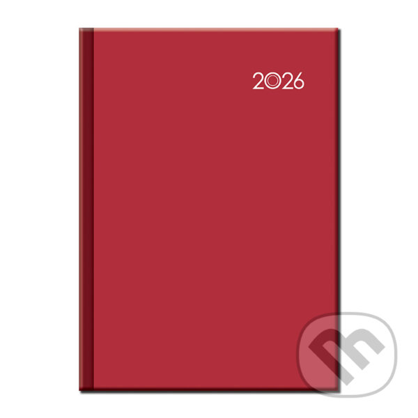 Manager diár FALCON 2026 (červený) (Spektrum grafik). Spektrum grafik, 2025 Manager diár FALCON 2026 (červený) (Spektrum grafik). Spektrum grafik, 2025