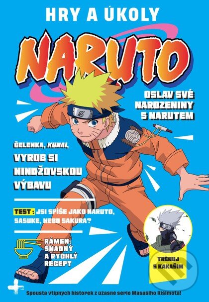Kniha: Naruto: Hry a úkoly (různí). Crew, 2025 Kniha: Naruto: Hry a úkoly (různí). Crew, 2025