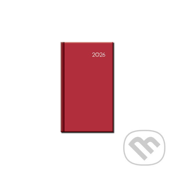 Mini diár FALCON 2026 (červený) (Spektrum grafik). Spektrum grafik, 2025 Mini diár FALCON 2026 (červený) (Spektrum grafik). Spektrum grafik, 2025