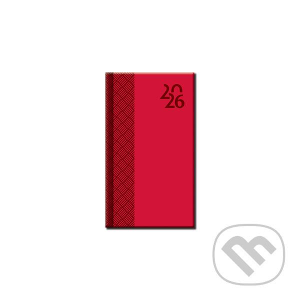 Mini diár VENETIA 2026 (červený) (Spektrum grafik). Spektrum grafik, 2025 Mini diár VENETIA 2026 (červený) (Spektrum grafik). Spektrum grafik, 2025