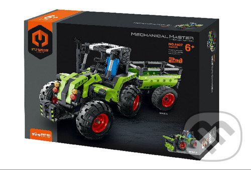 Spoločenská hra: Stavebnice iM.MASTER traktor/traktor s valníkem 2v1 plast (Bonaparte). Bonaparte, 2025 Spoločenská hra: Stavebnice iM.MASTER traktor/traktor s valníkem 2v1 plast (Bonaparte). Bonaparte, 2025