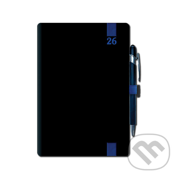 Denný diár ELASTIC 2026 (blue) (Spektrum grafik). Spektrum grafik, 2025 Denný diár ELASTIC 2026 (blue) (Spektrum grafik). Spektrum grafik, 2025