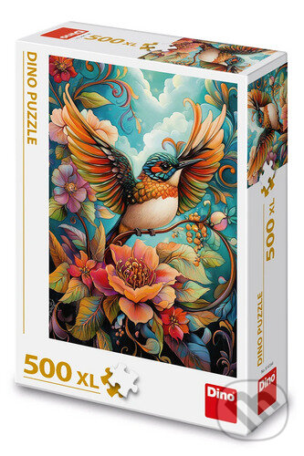 Puzzle: Puzzle 500XL Ptáček (Dino). Dino, 2025 Puzzle: Puzzle 500XL Ptáček (Dino). Dino, 2025