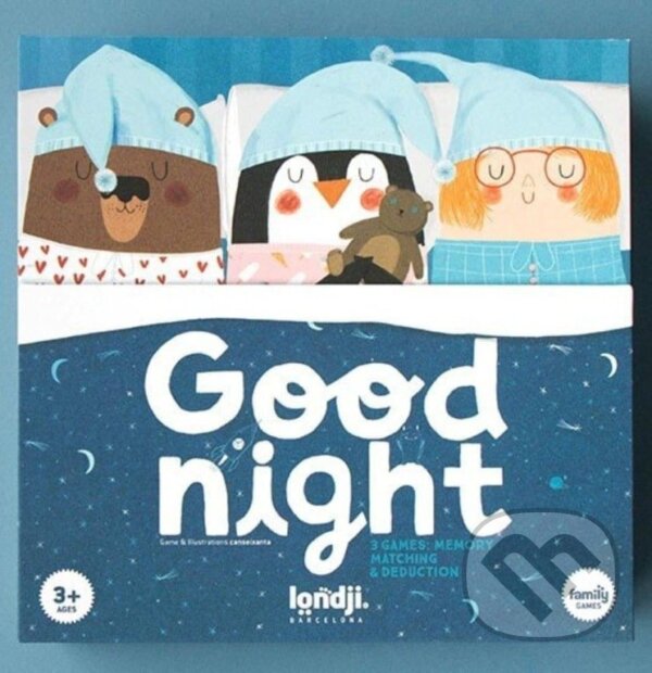 Společenská hra: Good night (Londji). Londji, 2025 Společenská hra: Good night (Londji). Londji, 2025