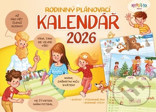 Rodinný plánovací kalendář 2026 (Zoner Press). Zoner Press, 2025 Rodinný plánovací kalendář 2026 (Zoner Press). Zoner Press, 2025