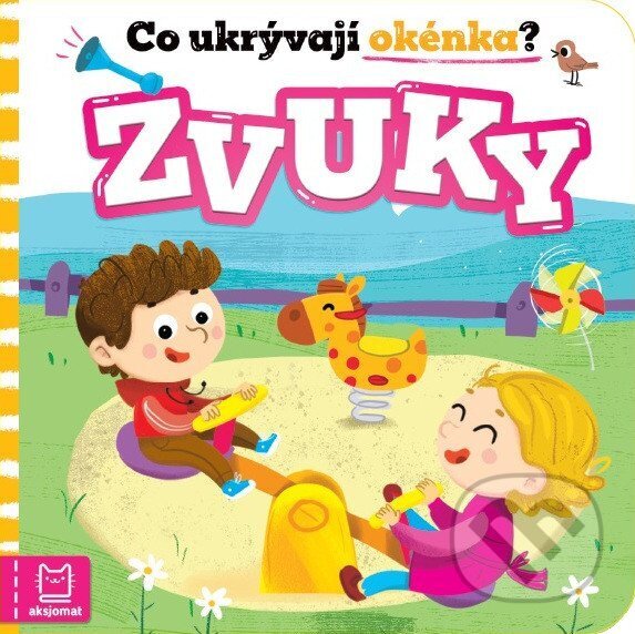 Kniha: Co ukrývají okénka? Zvuky (Anna Podgórska). Aksjomat, 2025 Kniha: Co ukrývají okénka? Zvuky (Anna Podgórska). Aksjomat, 2025