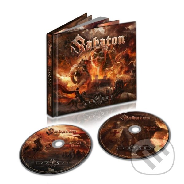 Hudební CD: Sabaton: Legends (Digibook) (CD) (Mystic Production). Mystic Production, 2025 Hudební CD: Sabaton: Legends (Digibook) (CD) (Mystic Production). Mystic Production, 2025
