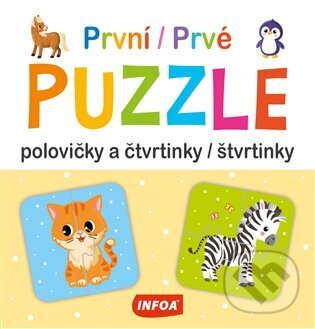 Společenská hra: První PUZZLE - polovičky a čtvrtinky (INFOA). INFOA, 2025 Společenská hra: První PUZZLE - polovičky a čtvrtinky (INFOA). INFOA, 2025