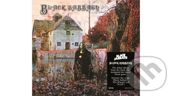 Hudební CD: Black Sabbath: Black Sabbath (CD) (Universal Music). Universal Music, 2025 Hudební CD: Black Sabbath: Black Sabbath (CD) (Universal Music). Universal Music, 2025