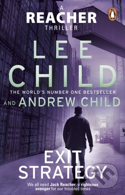 Kniha: Exit Strategy (Andrew Child a Lee Child). Transworld, 2026 Kniha: Exit Strategy (Andrew Child a Lee Child). Transworld, 2026