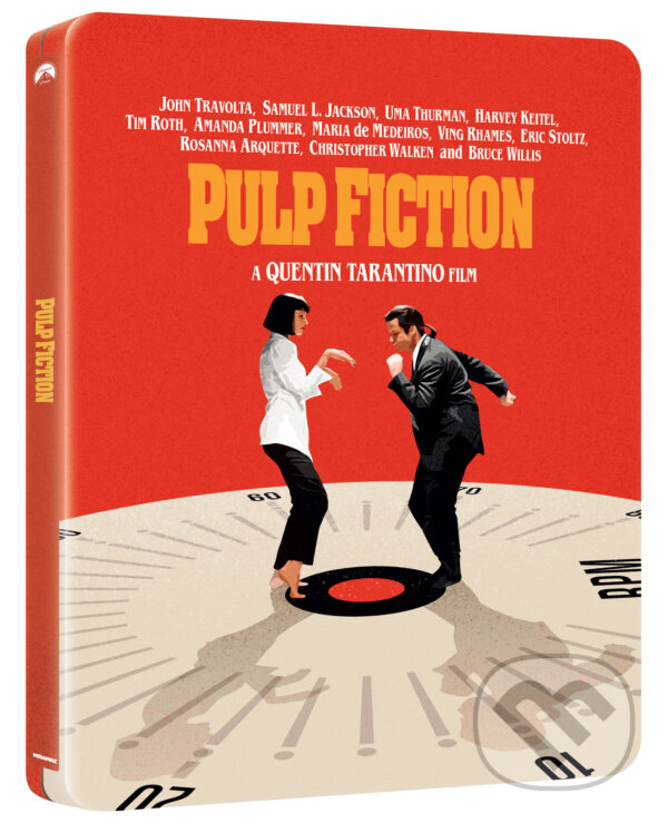 Film: Pulp Fiction: Historky z podsvětí - steelbook (Quentin Tarantino) (Steelbook). Magicbox, 2025 Film: Pulp Fiction: Historky z podsvětí - steelbook (Quentin Tarantino) (Steelbook). Magicbox, 2025