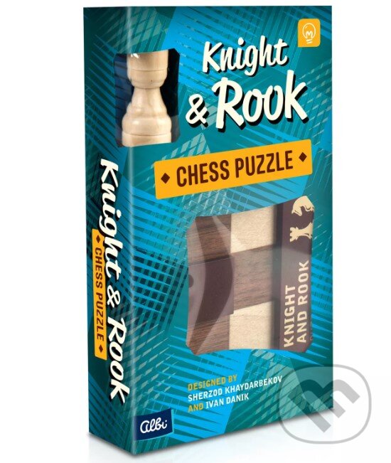 Spoločenská hra: Chess puzzle: Knight and Rook (Albi). Albi, 2025 Spoločenská hra: Chess puzzle: Knight and Rook (Albi). Albi, 2025