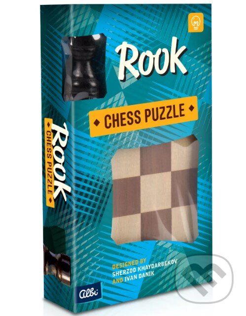 Společenská hra: Chess puzzle: Rook (Albi). Albi, 2025 Společenská hra: Chess puzzle: Rook (Albi). Albi, 2025