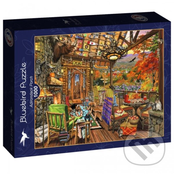 Puzzle: Puzzle Adirondacká veranda (Bluebird). Bluebird Puzzle: Puzzle Adirondacká veranda (Bluebird). Bluebird
