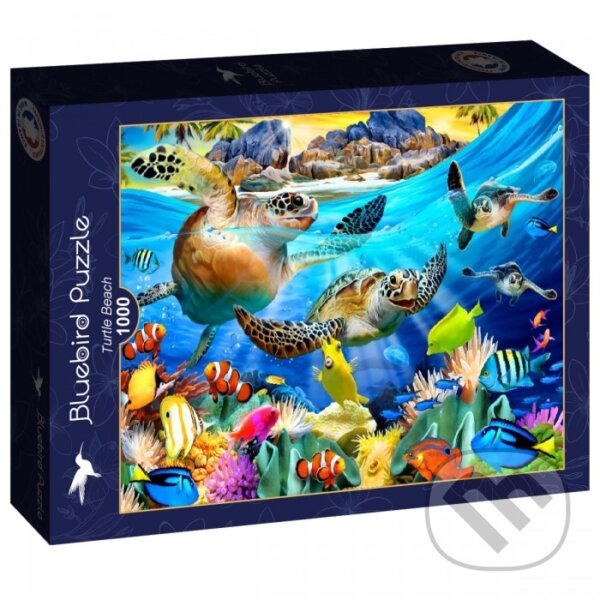 Puzzle: Puzzle Korytnačia pláž (Bluebird). Bluebird, 2025 Puzzle: Puzzle Korytnačia pláž (Bluebird). Bluebird, 2025